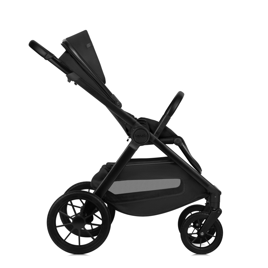 Lionelo - LAYLA 3-in-1 Combination Stroller, Black Onyx