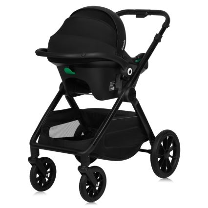 Lionelo - LAYLA 3-in-1 Combination Stroller, Black Onyx