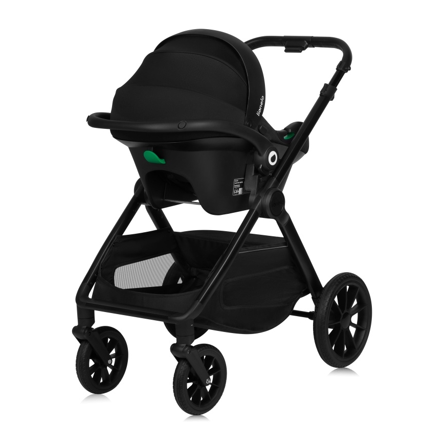 Lionelo - LAYLA 3-in-1 Combination Stroller, Black Onyx