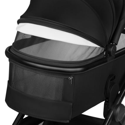 Lionelo - LAYLA 3-in-1 Combination Stroller, Black Onyx
