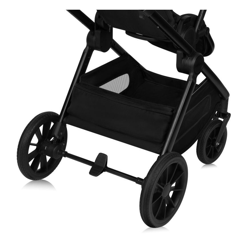 Lionelo - LAYLA 3-in-1 Combination Stroller, Black Onyx