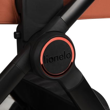 Lionelo - LAYLA 3-in-1 Combination Stroller, Brown Rust