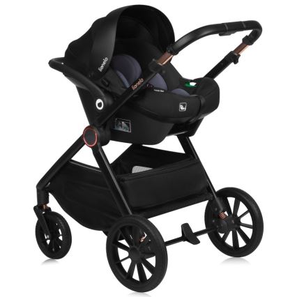 Lionelo - LAYLA 3-in-1 Combination Stroller, Brown Rust