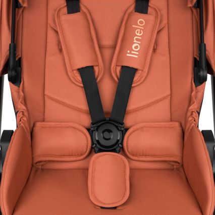 Lionelo - LAYLA 3-in-1 Combination Stroller, Brown Rust