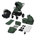 Lionelo - LAYLA 3-in-1 Combination Stroller Green Forest