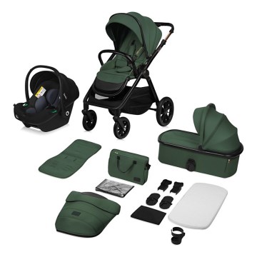 Lionelo - LAYLA 3-in-1 Combination Stroller, Green Forest