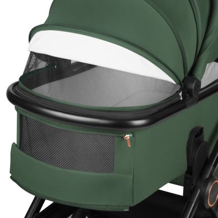 Lionelo - LAYLA 3-in-1 Combination Stroller, Green Forest