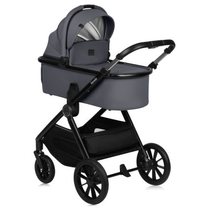 Lionelo - LAYLA 3-in-1 Combination Stroller, Grey Stone