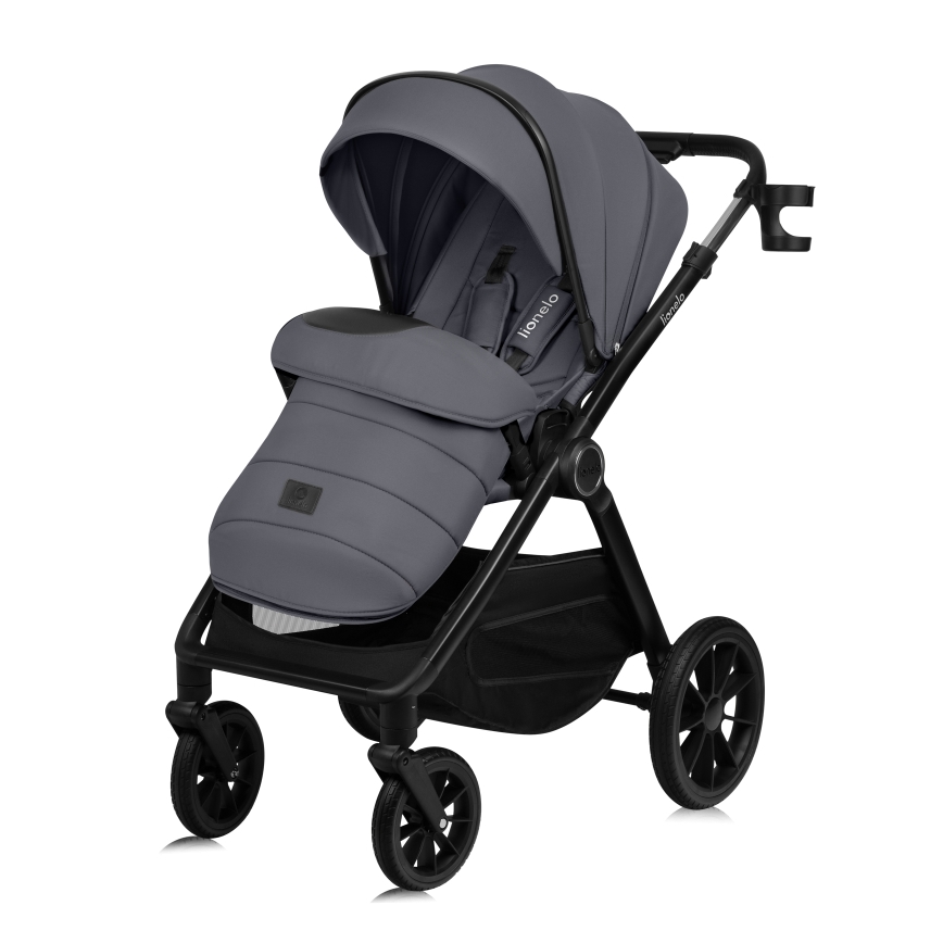 Lionelo - LAYLA 3-in-1 Combination Stroller, Grey Stone