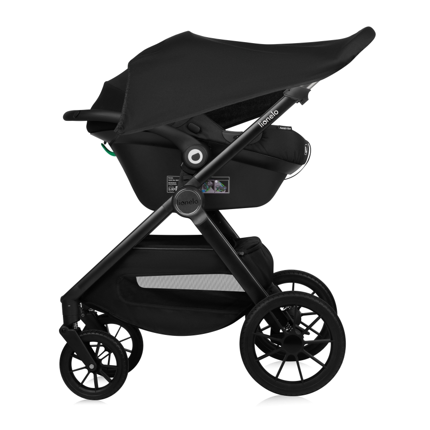 Lionelo - LAYLA 3-in-1 Combination Stroller, Grey Stone