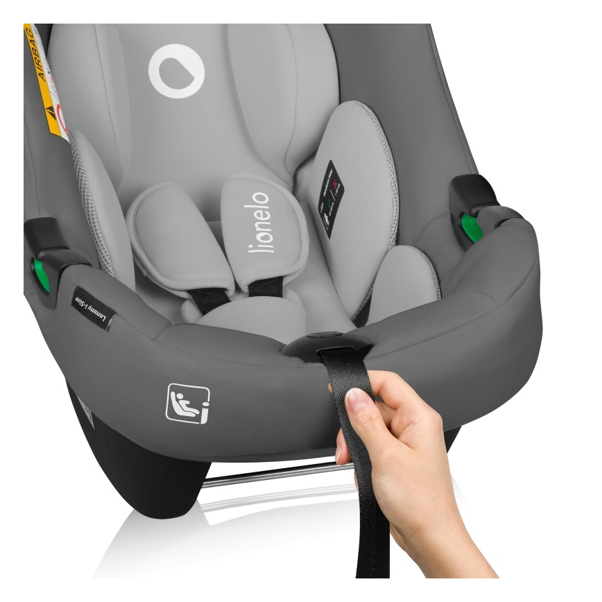 Lionelo - LEMMY i-Size Car Seat 40-87 cm Grey
