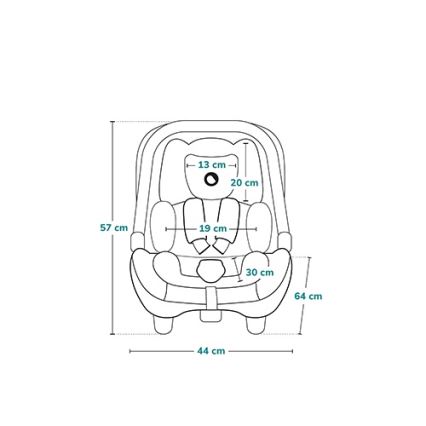 Lionelo - LEMMY i-Size Car Seat 40-87 cm Grey