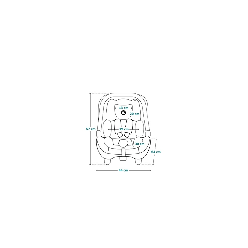Lionelo - LEMMY i-Size Car Seat 40-87 cm Grey