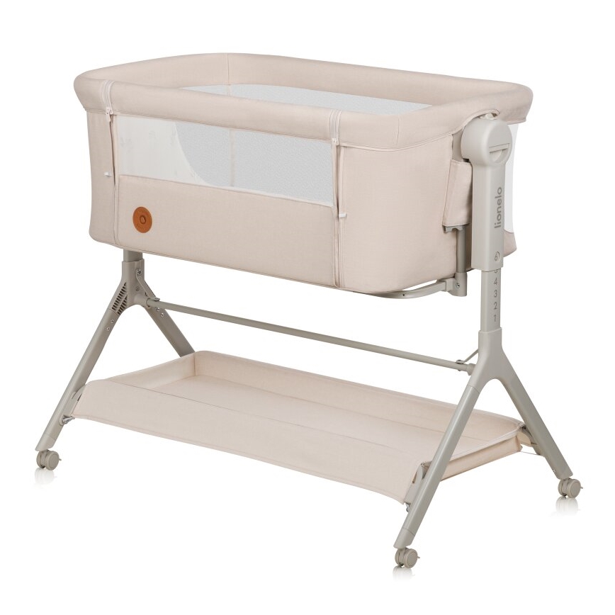 Lionelo - LEONIE PLUS 3-in-1 Baby Crib, Beige