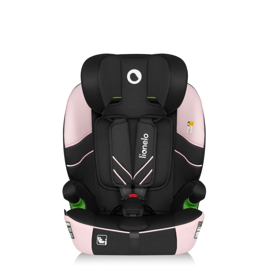 Lionelo - LEVI FIX i-Size Car Seat 76-150 cm Baby Pink