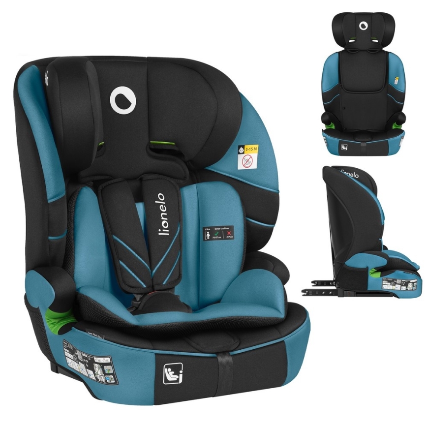 Lionelo - LEVI FIX i-Size Car Seat 76-150 cm Cobalt Blue