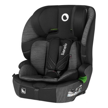 Lionelo - LEVI FIX i-Size Child Car Seat 76-150 cm Grey Stone