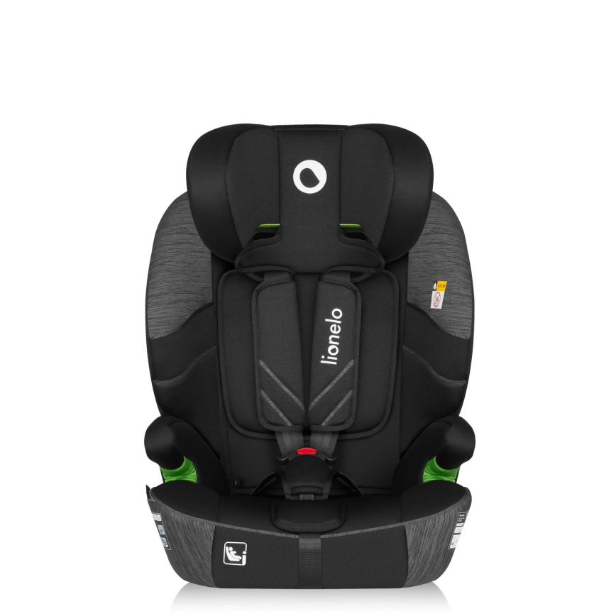 Lionelo - LEVI FIX i-Size Child Car Seat 76-150 cm Grey Stone