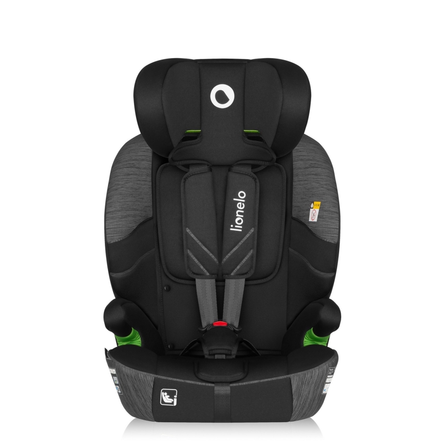 Lionelo - LEVI FIX i-Size Child Car Seat 76-150 cm Grey Stone