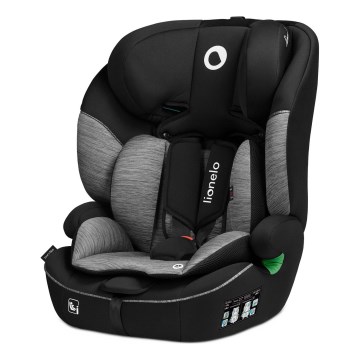 Lionelo - LEVI i-Size Car Seat 76-150 cm Black Grey