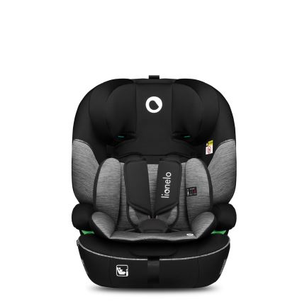 Lionelo - LEVI i-Size Car Seat 76-150 cm Black Grey