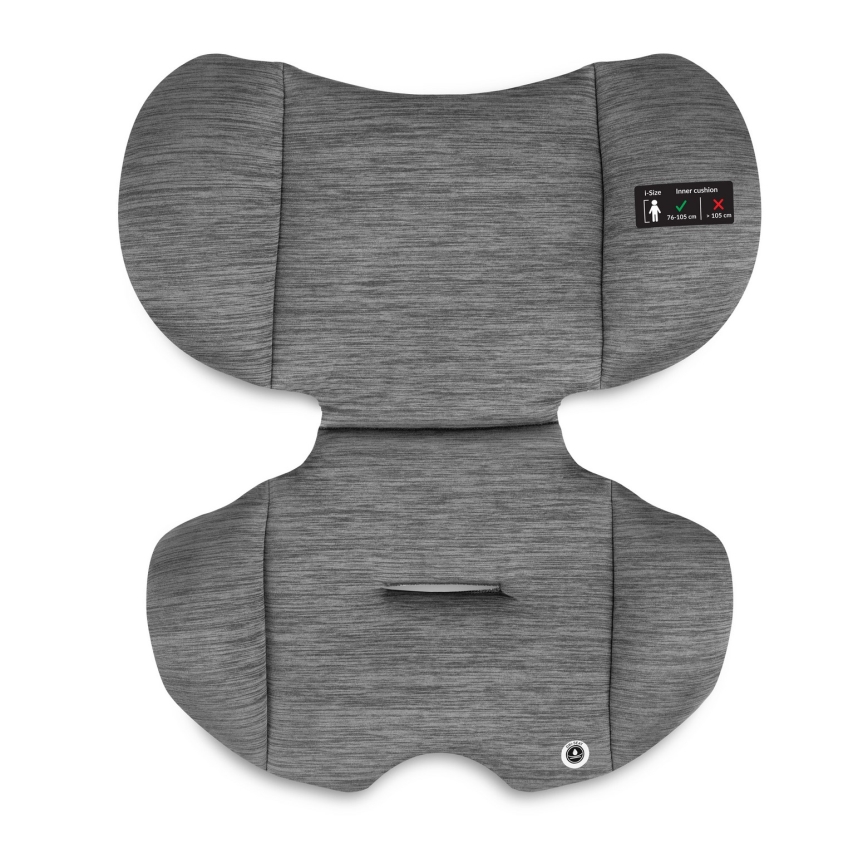 Lionelo - LEVI i-Size Car Seat 76-150 cm Black Grey
