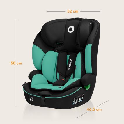 Lionelo - LEVI i-Size Car Seat 76-150 cm Emerald Green
