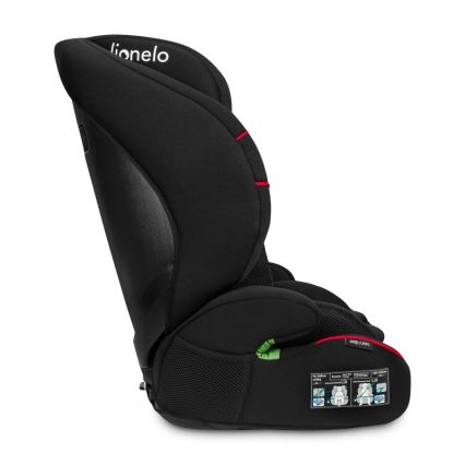 Lionelo - LEVI i-Size Car Seat 76-150 cm Sporty Black