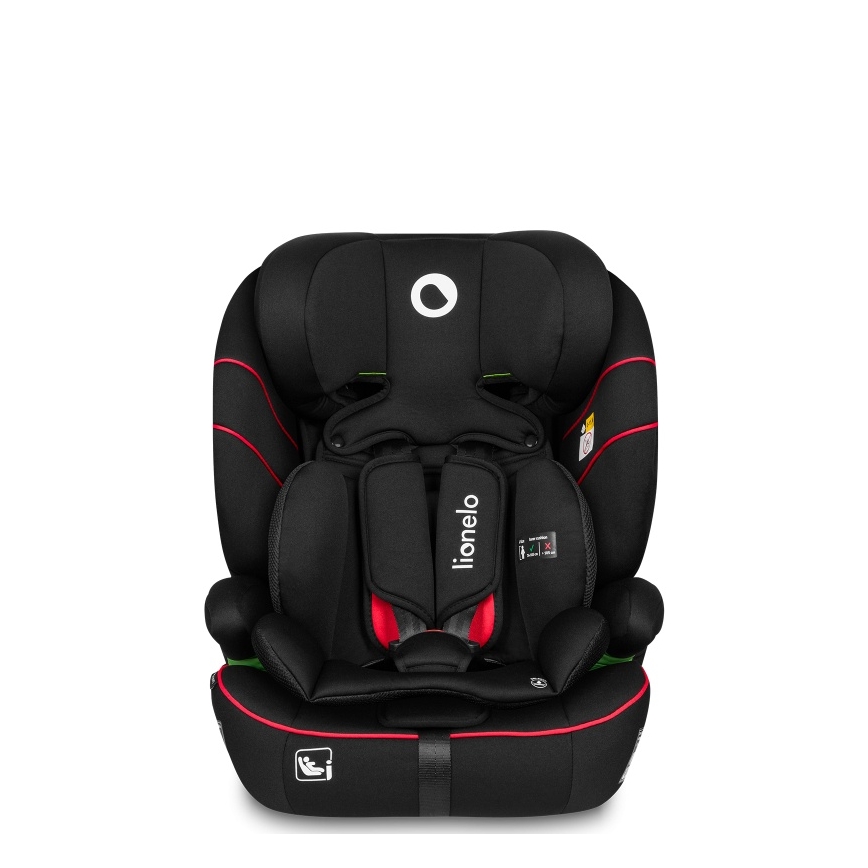 Lionelo - LEVI i-Size Child Car Seat 76-150 cm Sporty Black