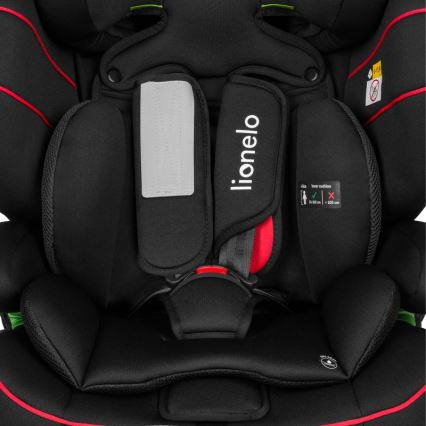 Lionelo - LEVI i-Size Child Car Seat 76-150 cm Sporty Black