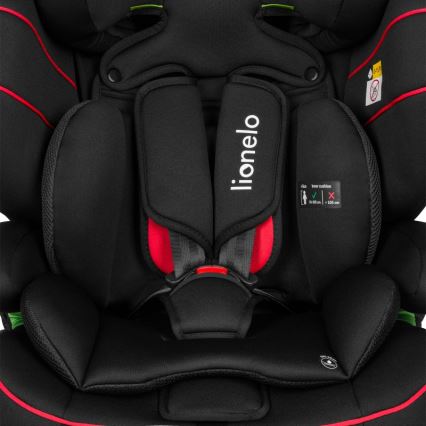 Lionelo - LEVI i-Size Child Car Seat 76-150 cm Sporty Black