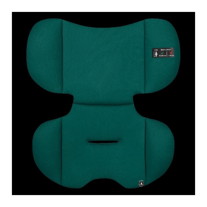 Lionelo - LEVI ONE i-Size Child Car Seat 76-150 cm Black/Green