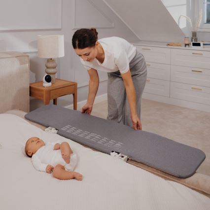 Lionelo - LORA XL Bed Safety Rail, Dark Grey