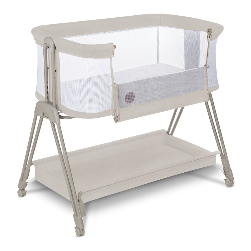 Lionelo - LUNA 2-in-1 Baby Cot, Beige