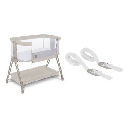 Lionelo - LUNA 2-in-1 Baby Cot, Beige