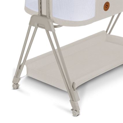Lionelo - LUNA 2-in-1 Baby Cot, Beige