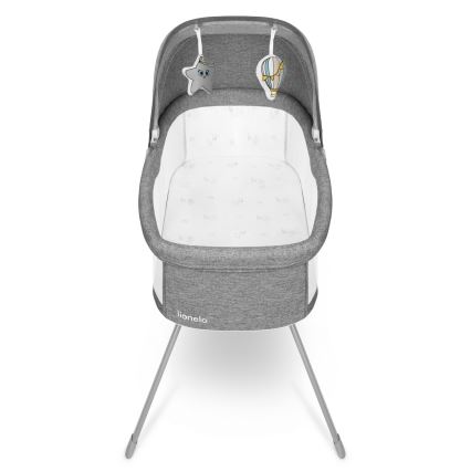 Lionelo - MALIN 3-in-1 Travel Cot Grey Stone
