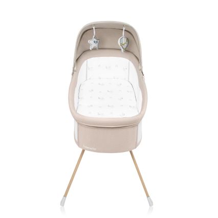 Lionelo - MALIN EVO 3-in-1 Travel Cot Beige Natural