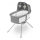 Lionelo - MALIN Travel Cot, Stone Grey