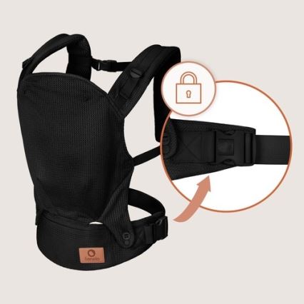 Lionelo - MARGAREET Air Black Baby Carrier
