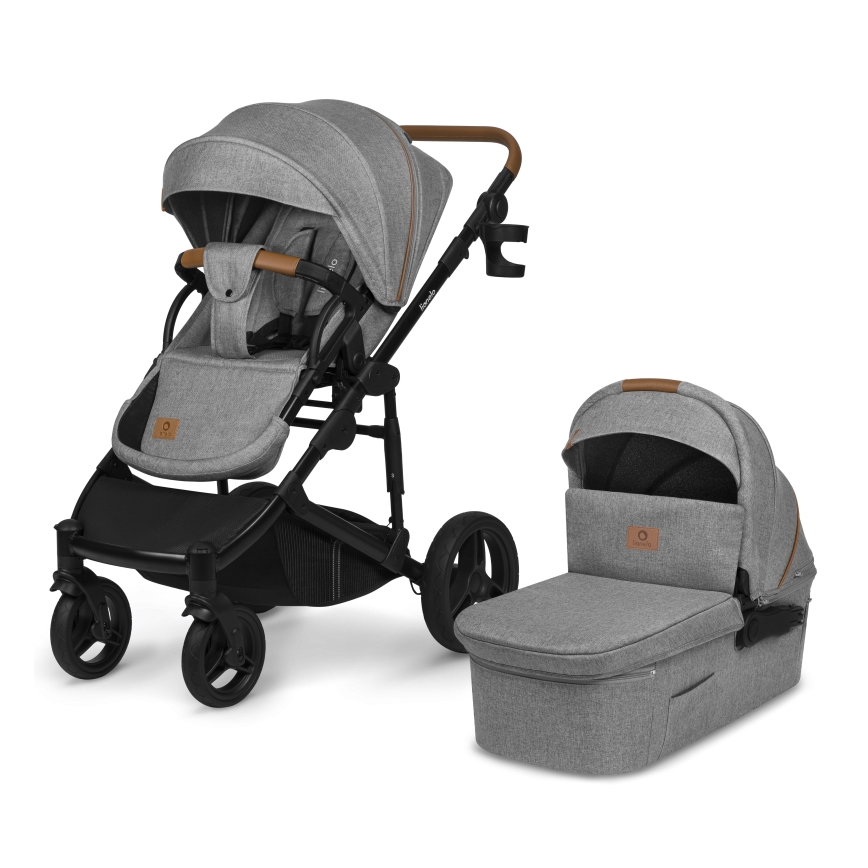 Lionelo - MARI TOUR 2-in-1 Combination Stroller Grey Stone