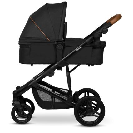 Lionelo - MARI TOUR 3-in-1 Combination Stroller Black Onyx