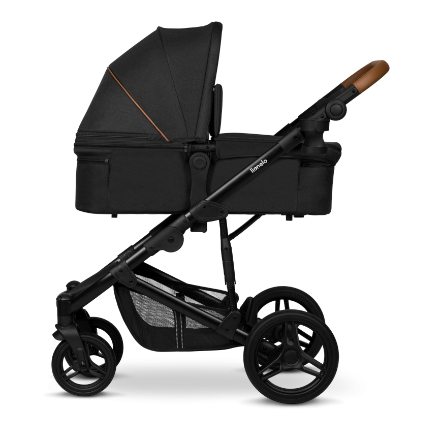 Lionelo - MARI TOUR 3-in-1 Combination Stroller Black Onyx