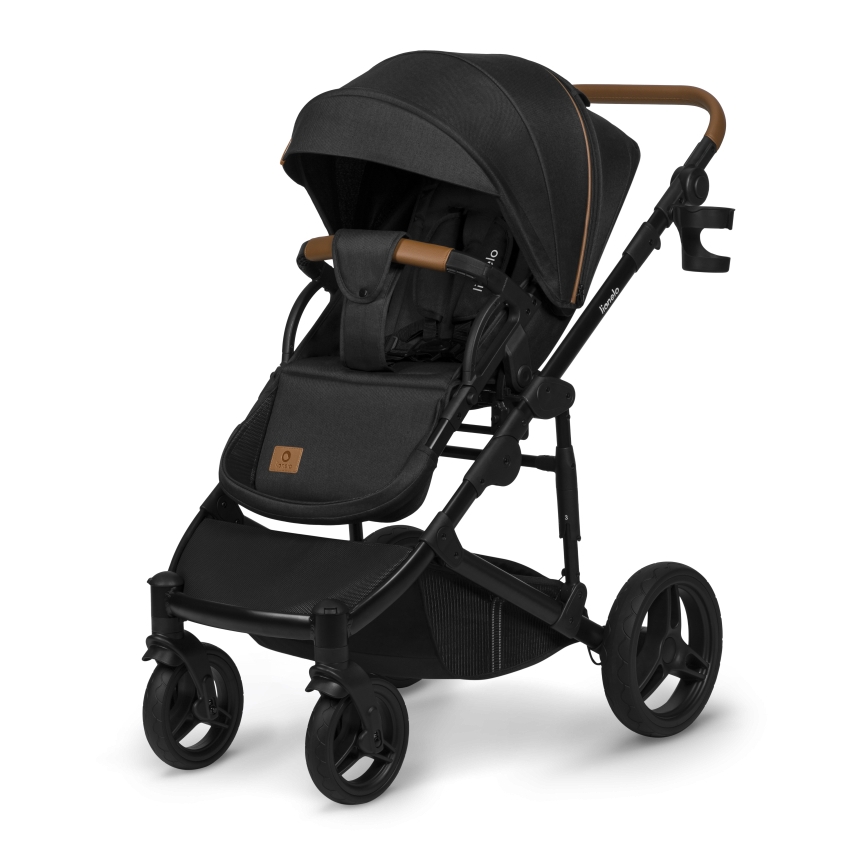 Lionelo - MARI TOUR 3-in-1 Combination Stroller Black Onyx