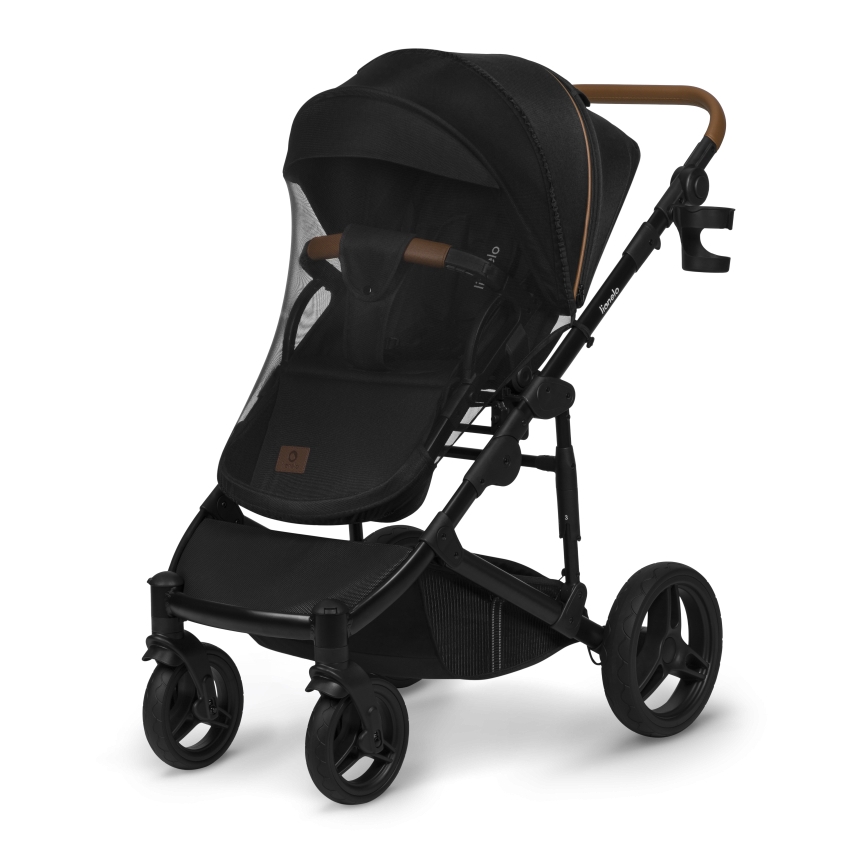 Lionelo - MARI TOUR 3-in-1 Combination Stroller Black Onyx