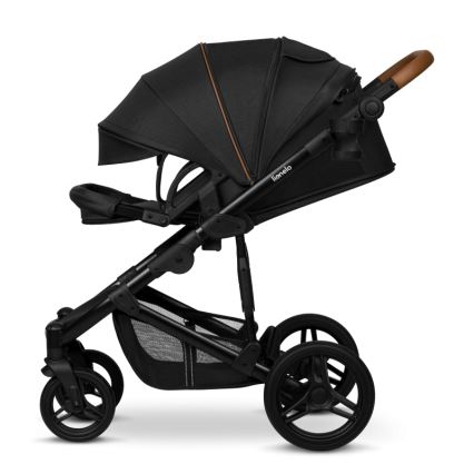 Lionelo - MARI TOUR 3-in-1 Combination Stroller Black Onyx