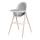 Lionelo - MAYA Kids' Dining Chair White Beech