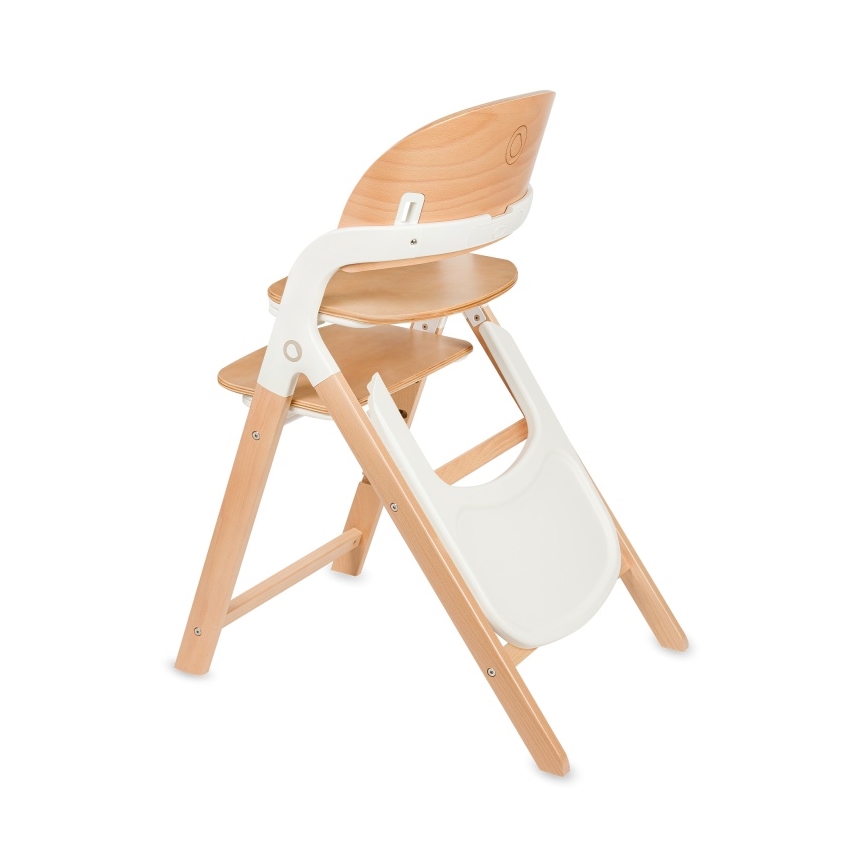 Lionelo - MEGAN 3-in-1 Children's Dining Chair, White Wood