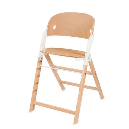 Lionelo - MEGAN 3-in-1 Children's Dining Chair, White Wood