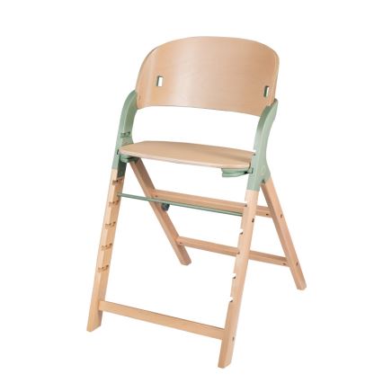 Lionelo - MEGAN 3-in-1 Kids' High Chair, Green Wood